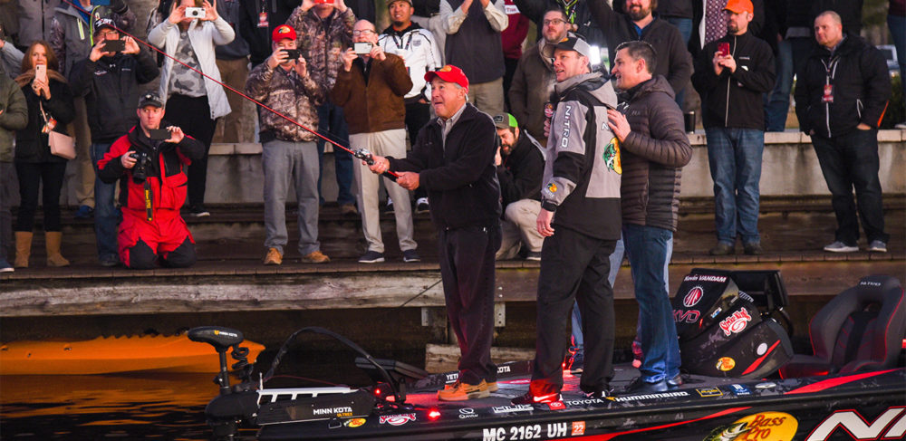 Image for Johnny Morris Makes First Cast to Start New MLF Bass Pro Tour in Florida