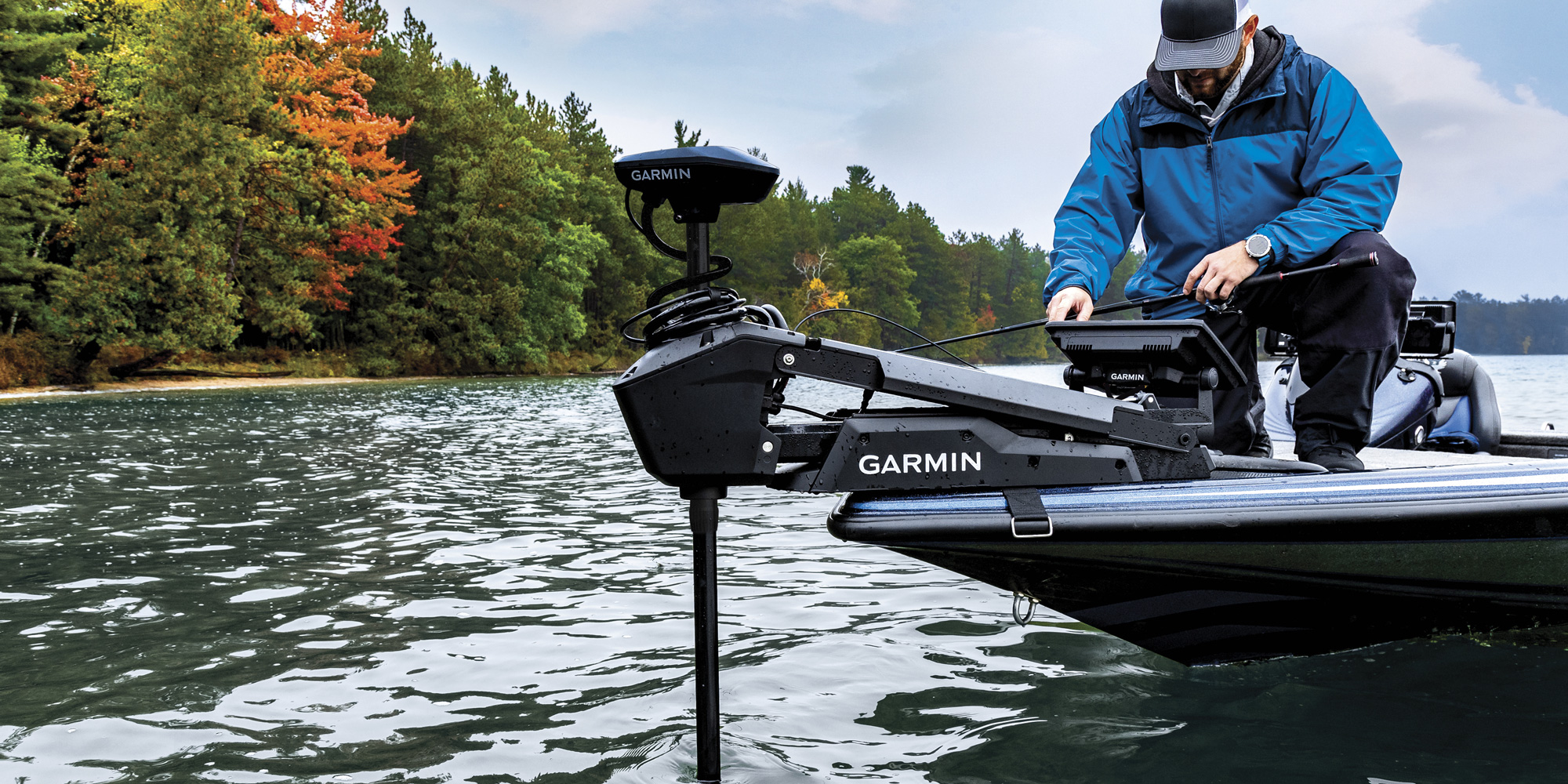 Roumbanis Gets First Look at New Garmin Force Trolling Motor
