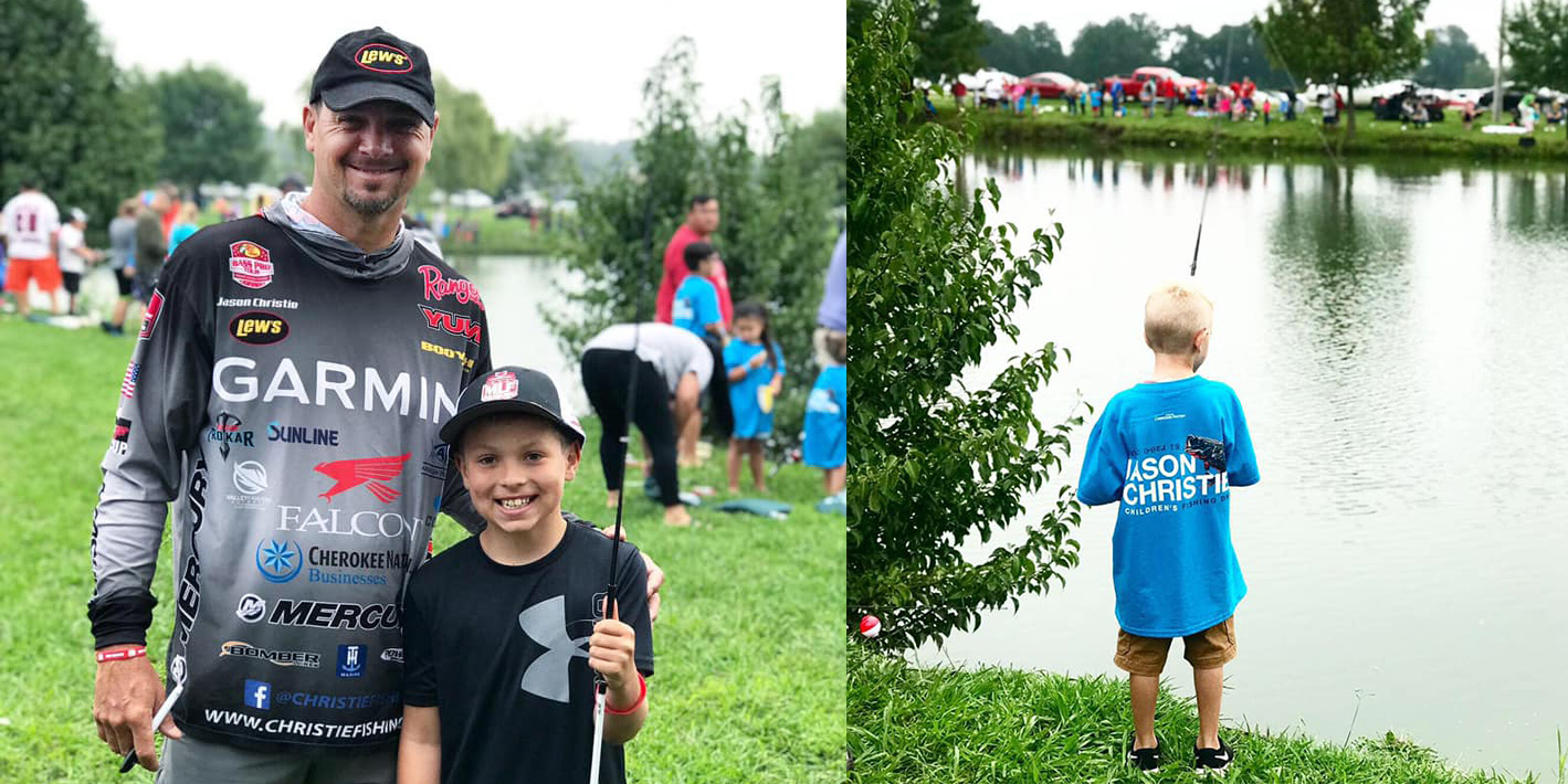 Jason Christie Hosts Children's Fishing Day - Major League Fishing
