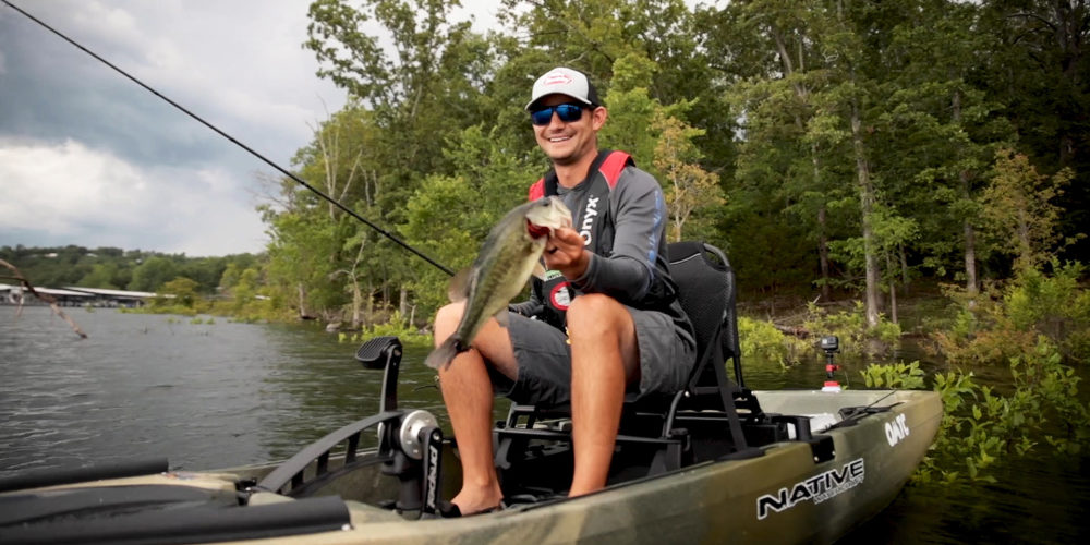 Image for MLF Pros Slow Down with Kayak Fishing in Offseason