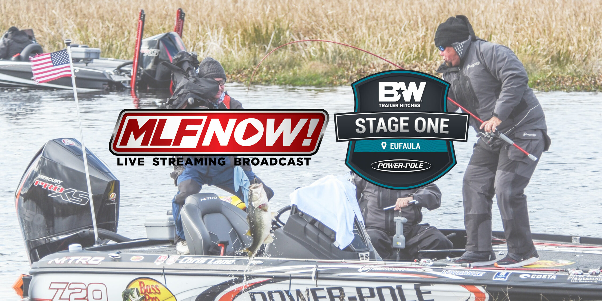 Bass Pro Tour Stage One Qualifying Day 1 MLF NOW! Live Stream (Part 2 ...