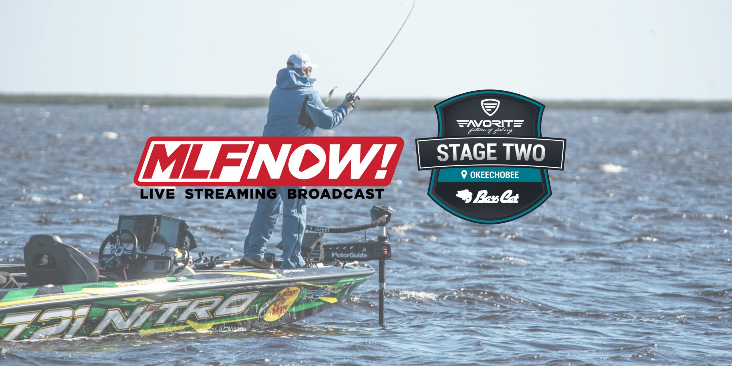 Bass Pro Tour Stage Two Qualifying Day 2 MLF NOW! Live Stream (Part 1