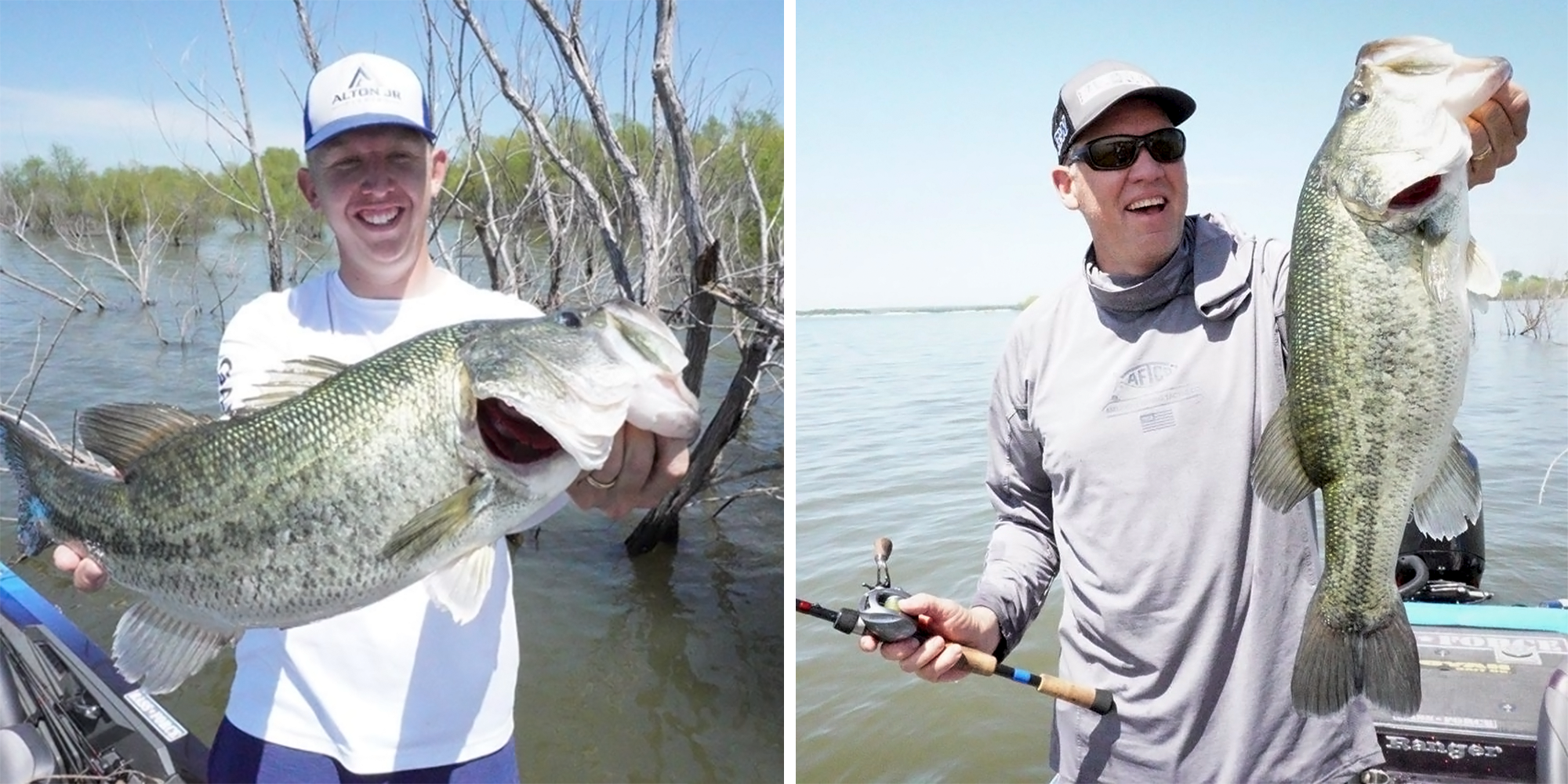 Alton Jones Sr. & Jr. Spend a Rare Free Day Together on Lake Whitney -  Major League Fishing