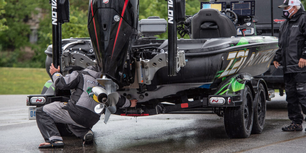 Image for Bass Pro Tour Anglers Hail MLF Trailering Policy on Sturgeon Bay