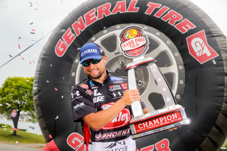 Image for Lucas Lands 110 Pounds to Win Final Stage of 2020 Bass Pro Tour