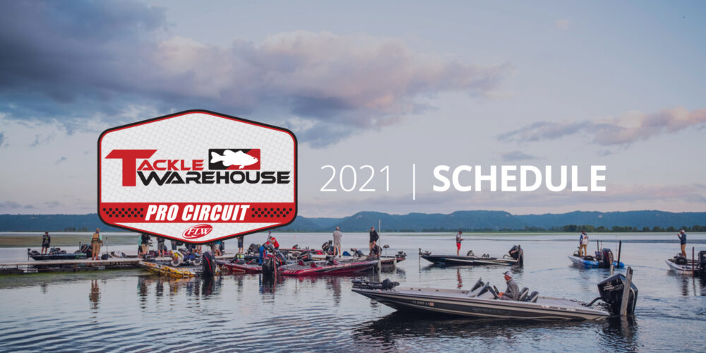 Image for Major League Fishing, FLW Announce 2021 Tackle Warehouse Pro Circuit Schedule
