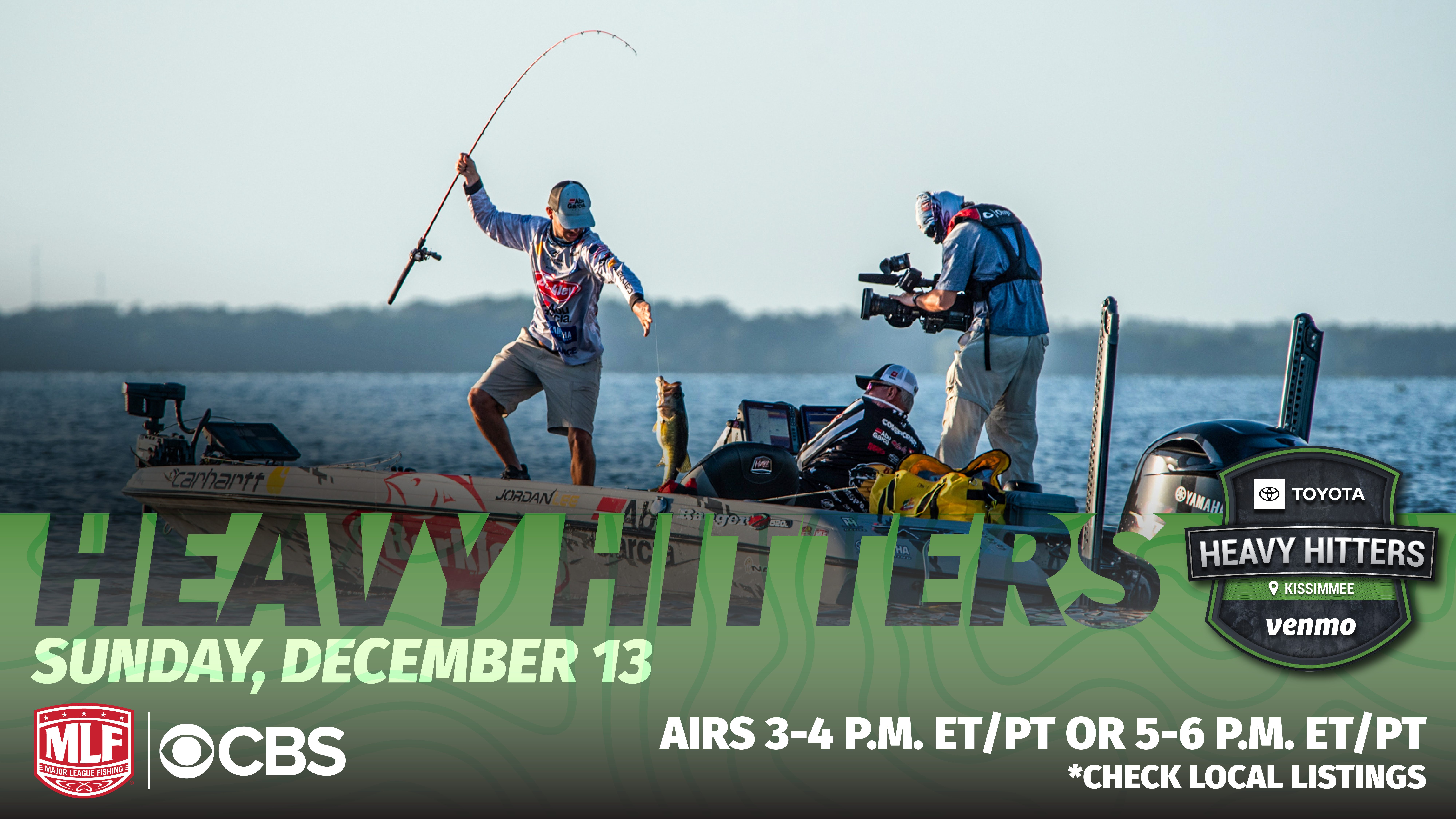 Toyota Heavy Hitters Special Presented by Venmo to Air Sunday on CBS -  Major League Fishing