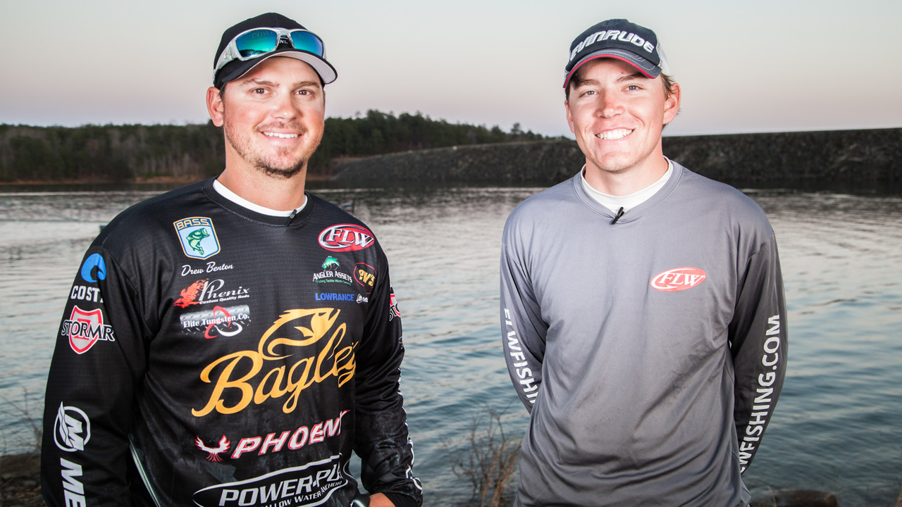 PreTournament with Drew Benton Major League Fishing