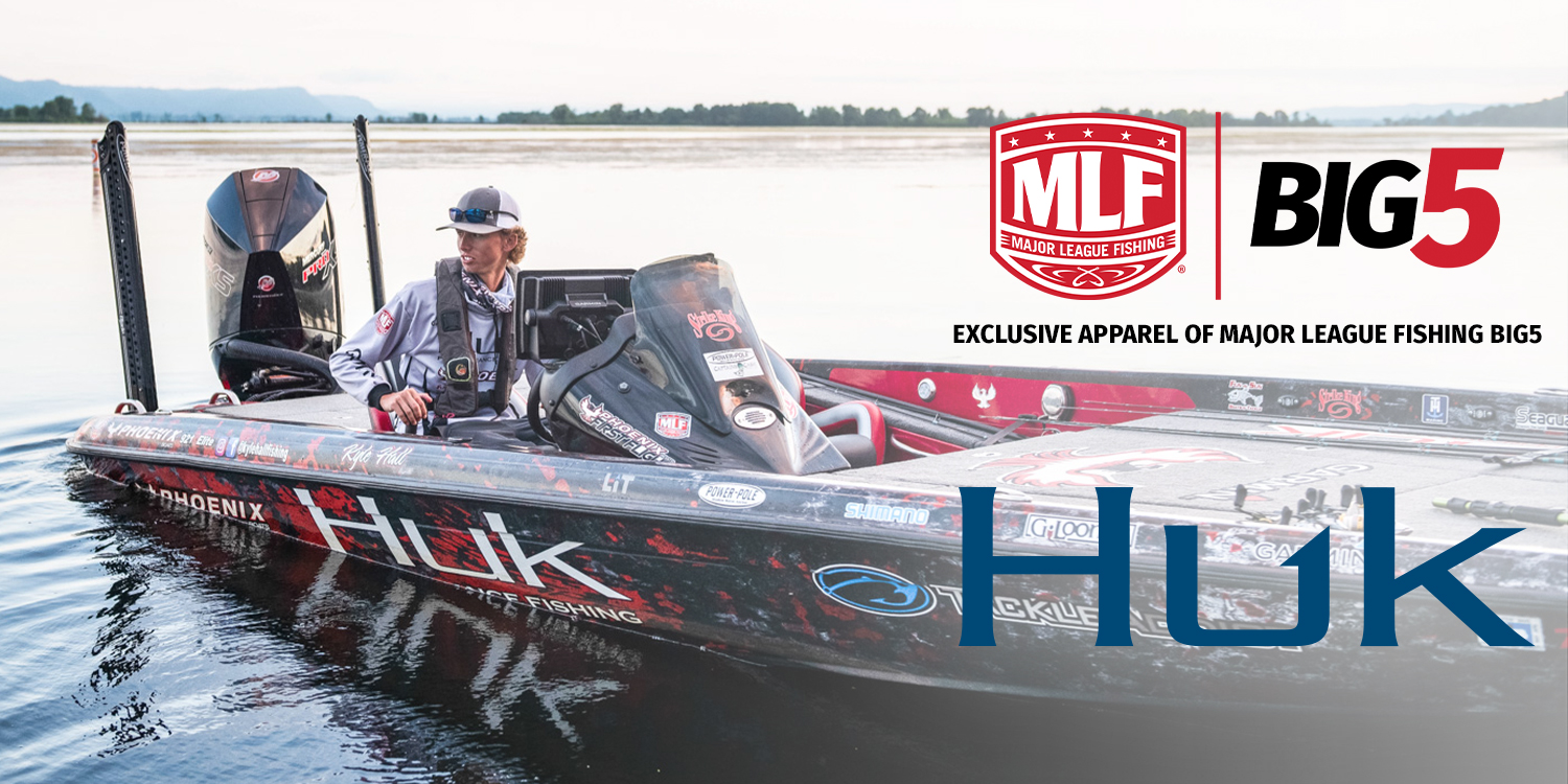 Huk Named Exclusive Apparel Sponsor Of Mlf Big5 Major League Fishing