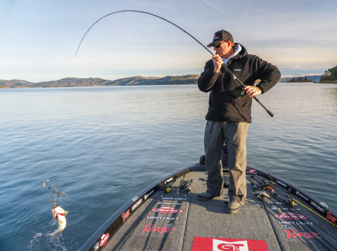 Skeet Reese's Tips for Wintertime A-Rig Success - Major League Fishing
