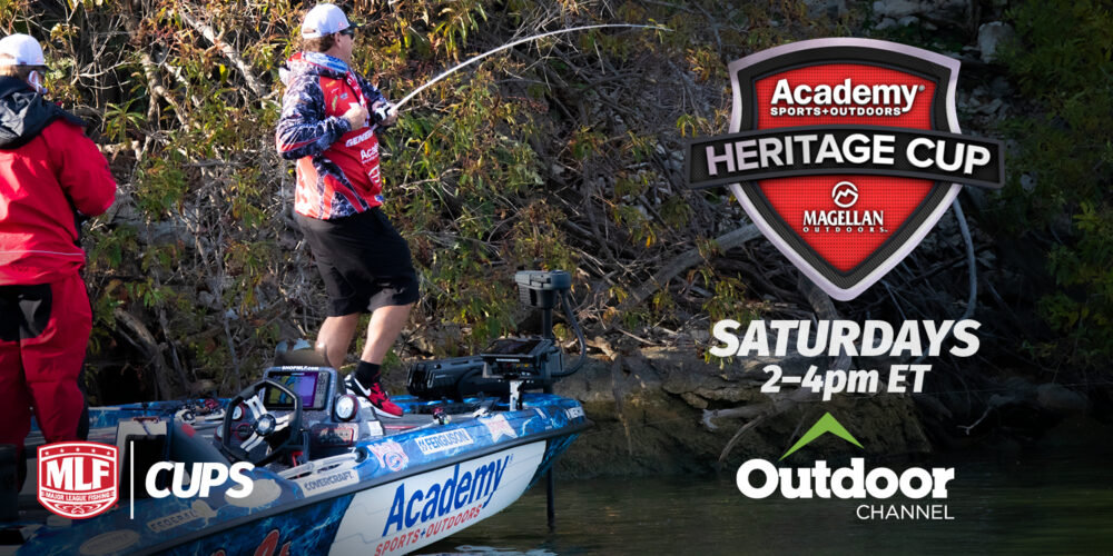 The 2021 MLF Academy Sports + Outdoors Heritage Cup Presented by Magellan  Outdoors Set to Premiere Saturday on Outdoor Channel - Major League Fishing