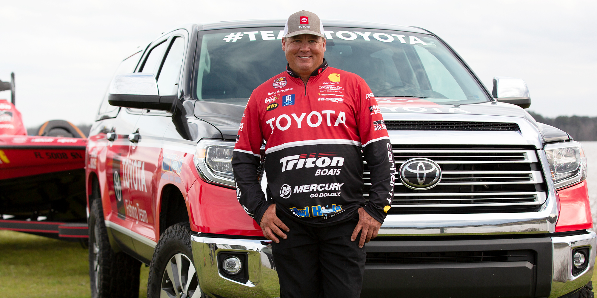 Terry “Big Show” Scroggins Celebrates 15 Years with Toyota - Major League  Fishing