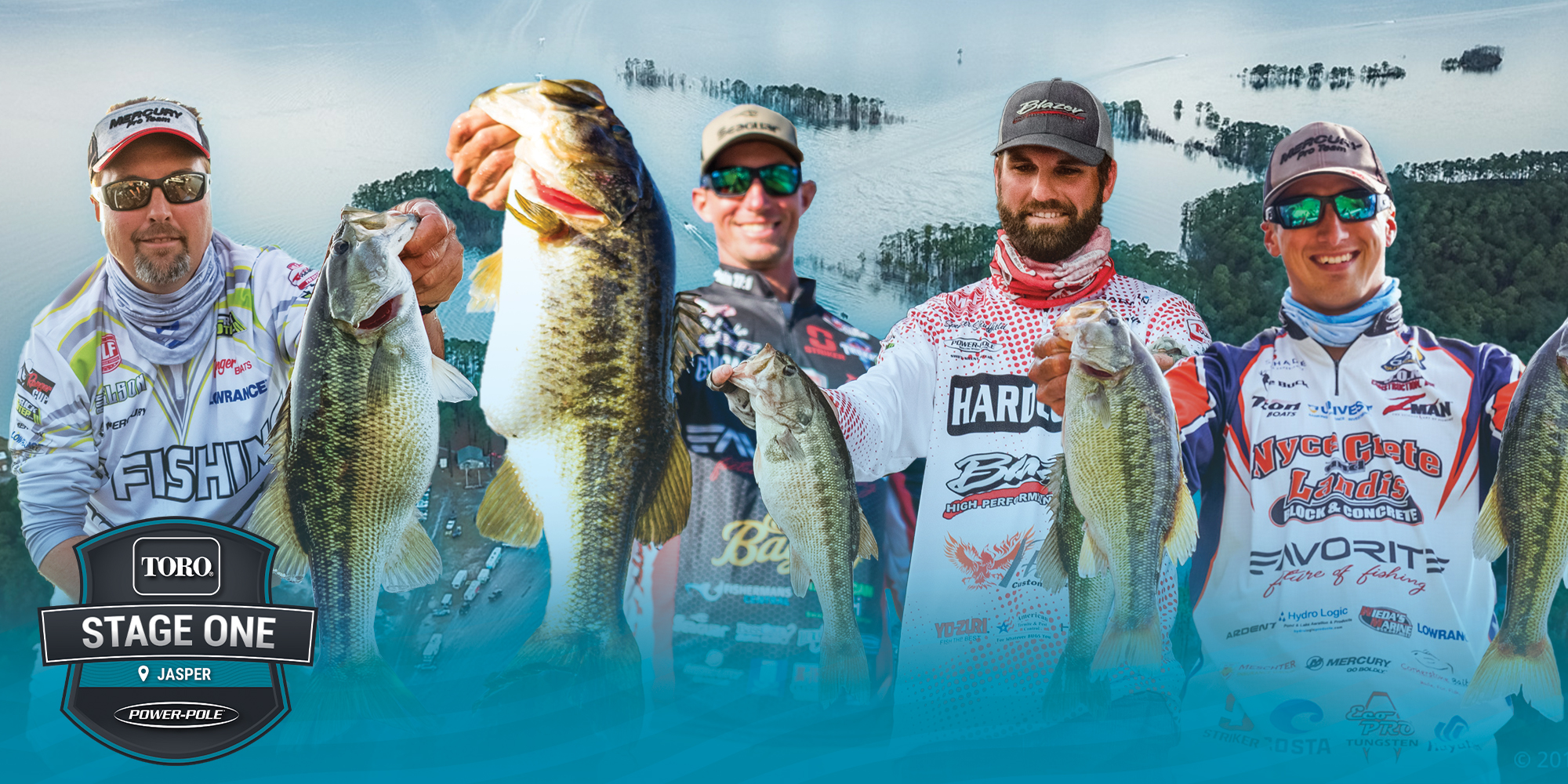 Nelson, Buck, Shuffield, Becker Ready to Roll at Rayburn - Major League  Fishing
