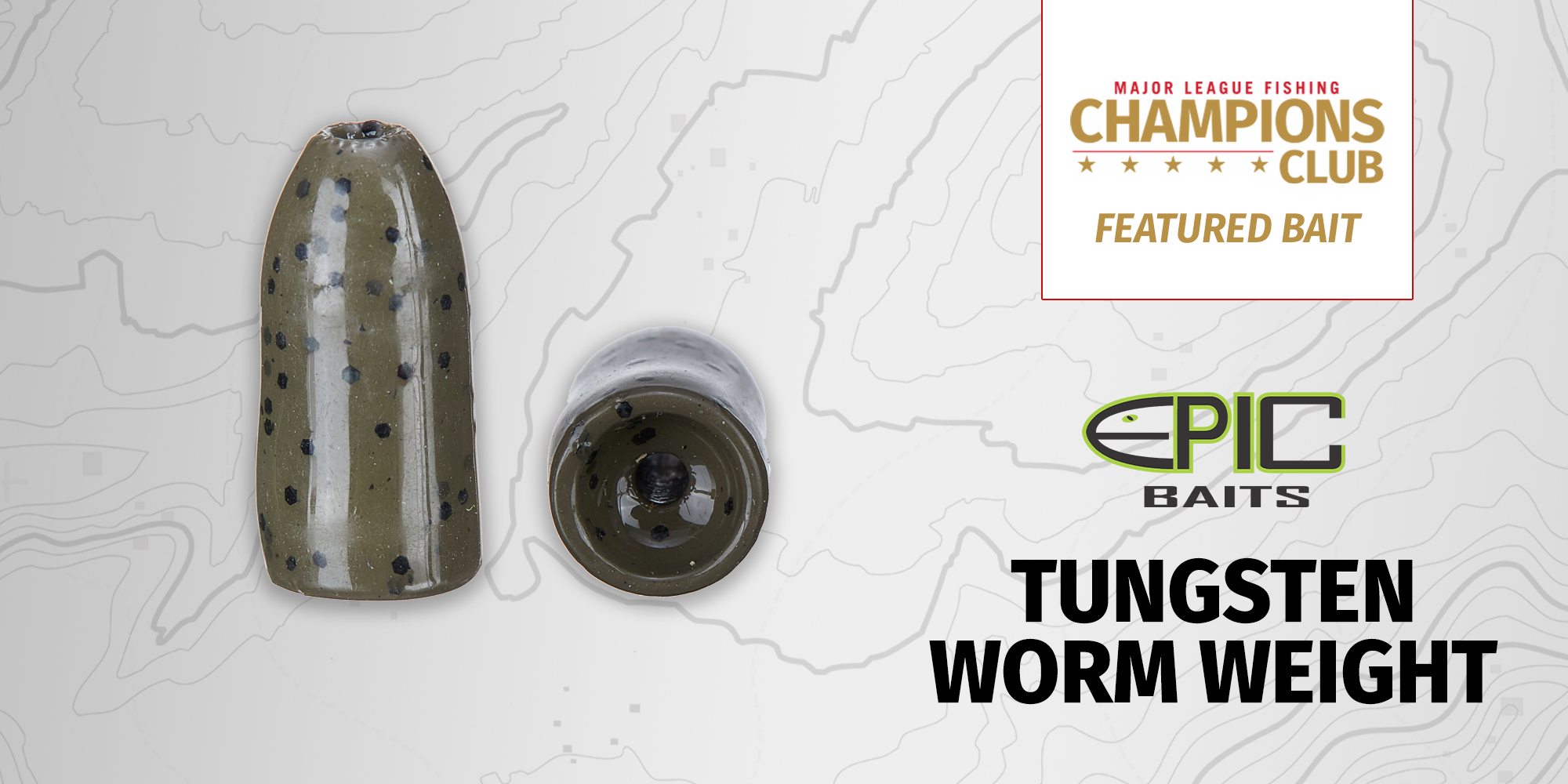 Featured Bait: Tungsten Worm Weights - Major League Fishing