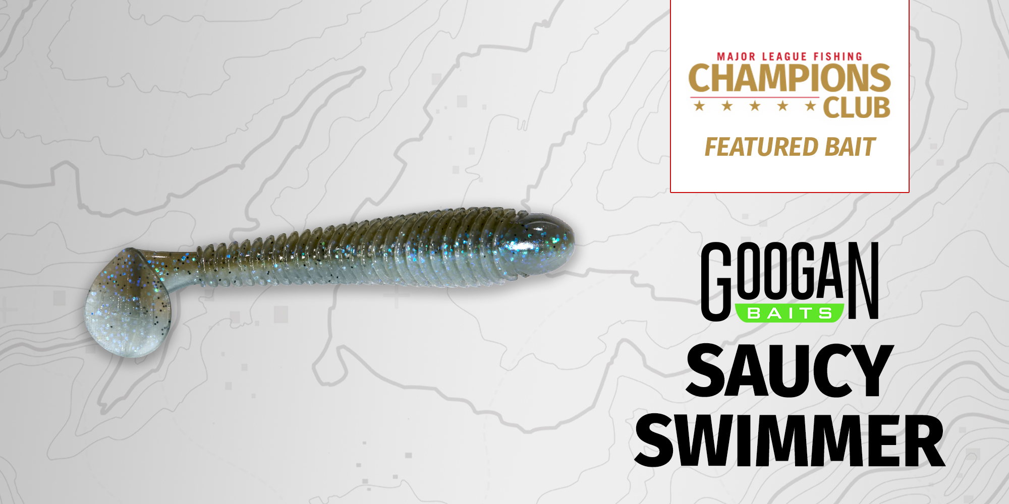 Featured Bait: Googan Baits Saucy Swimmer 3.8 - Major League Fishing