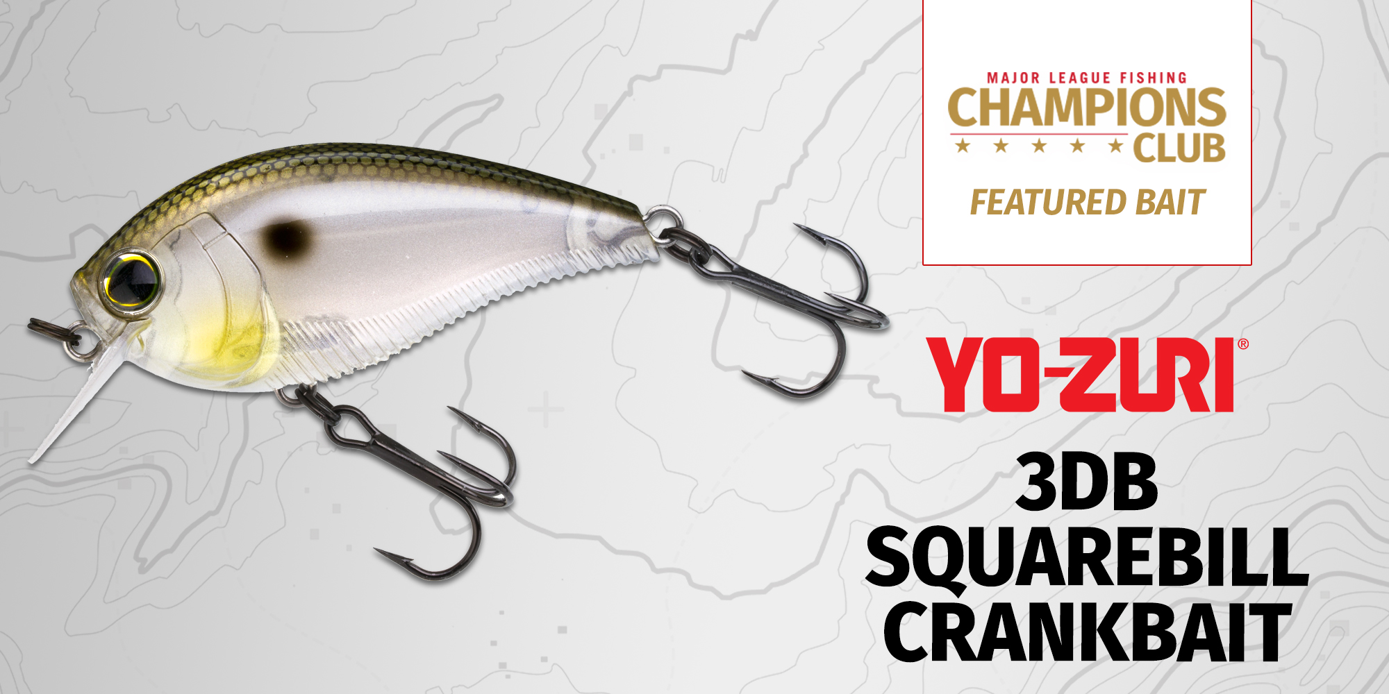 Featured Bait: Yo-Zuri 3DB 1.5 Series Squarebill Crankbait - Major League  Fishing