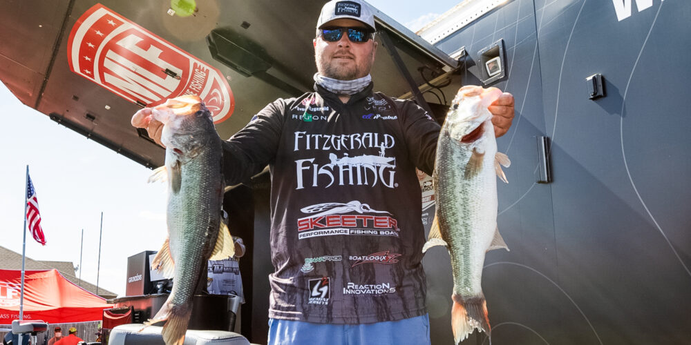 Image for Florida’s Fitzgerald Jumps to Lead at Tackle Warehouse Pro Circuit Grundéns Stop 4 at Lake Eufaula