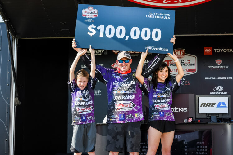 Image for Jason Abram Wins Tackle Warehouse Pro Circuit Grundéns Stop 4 Presented by A.R.E. at Lake Eufaula