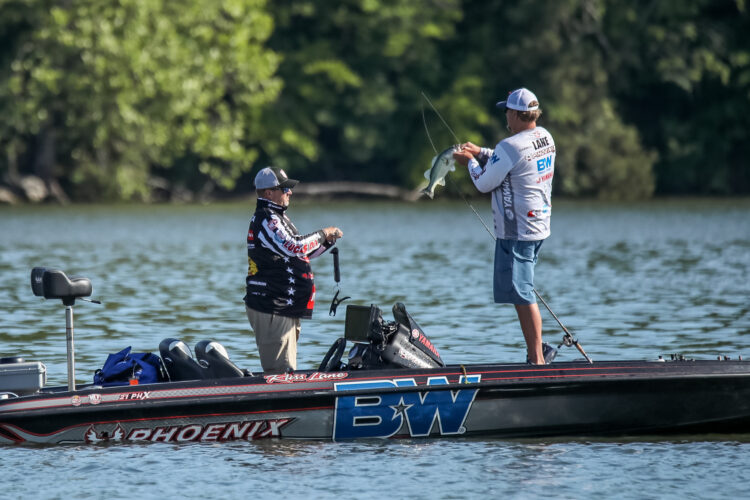 Image for Russ Lane Dominates Opening Day at B&W Trailer Hitches Stage Four at Lake Chickamauga Presented by ATG x Wrangler