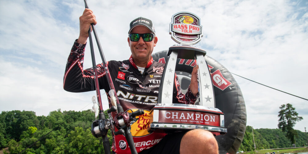 PATTERN INSIDE THE PATTERN: Kevin VanDam's Cranking System Carried Him to  Win on Chickamauga - Major League Fishing