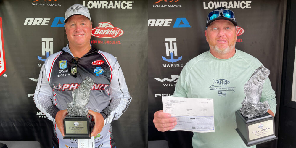 Image for Oxford’s McCaig Wins Phoenix Bass Fishing League on Lake Neely Henry Presented by Googan Baits