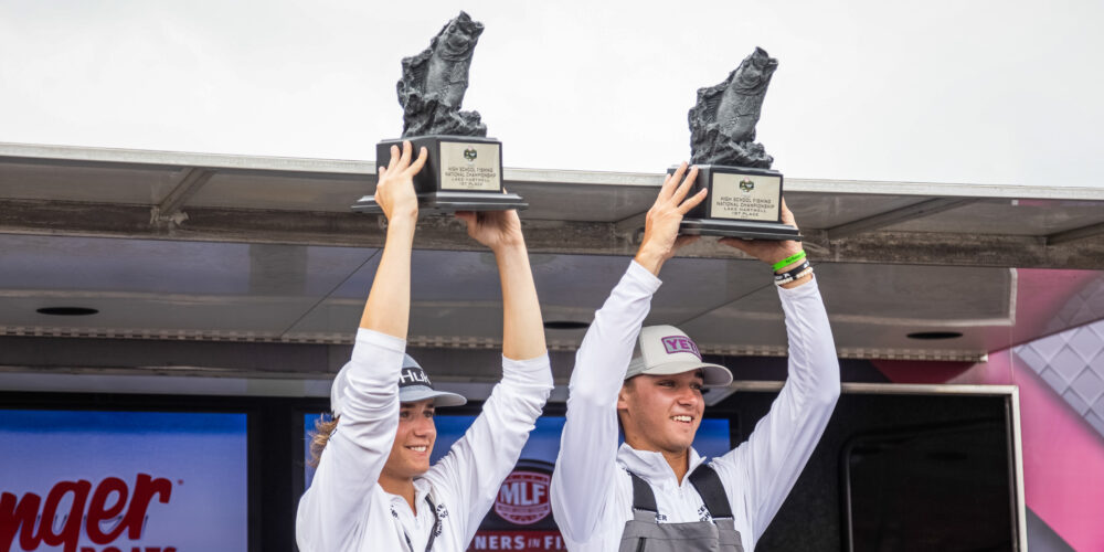 Image for Brumbaugh and Klotz Win the High School Fishing National Championship on Lake Hartwell