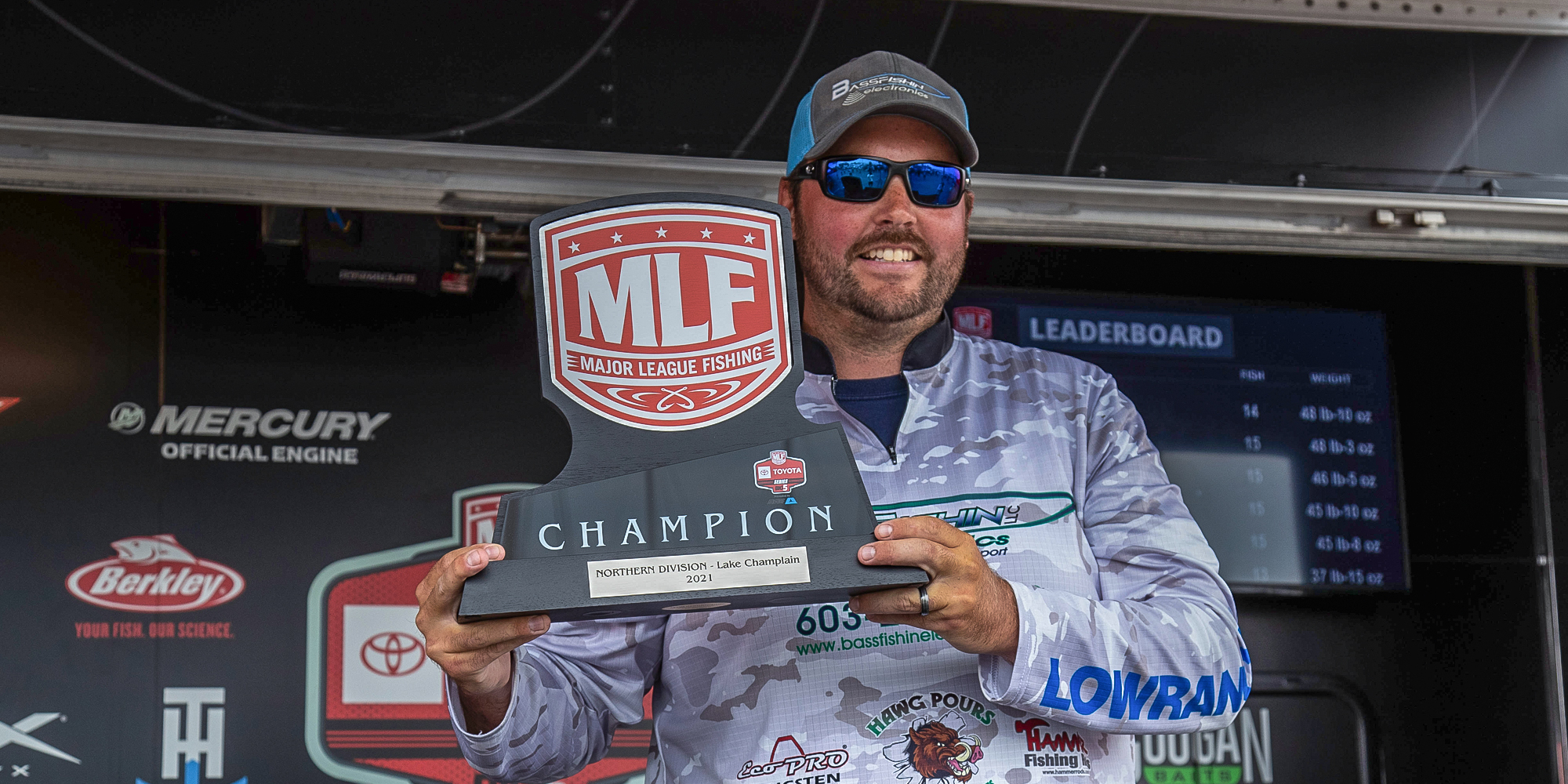 Estes Wins Toyota Series Event on Lake Champlain Major League Fishing