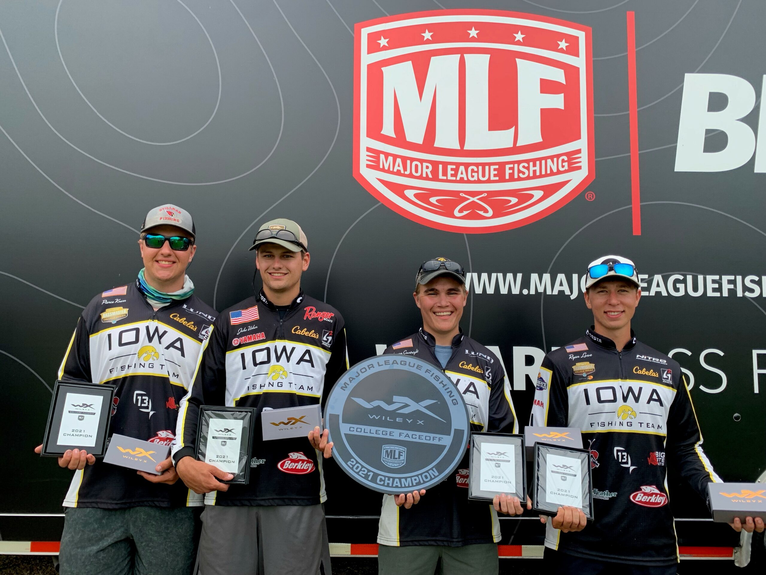 University of Iowa Sweeps Weekend and Earns Win at MLF Wiley X College  Faceoff at Mississippi River in La Crosse - Major League Fishing