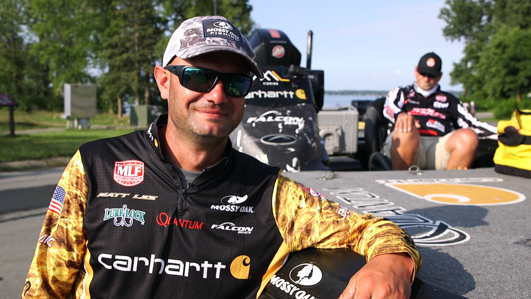 Matt Lee dominates opening day at MLF Bass Pro Tour Toyota Stage