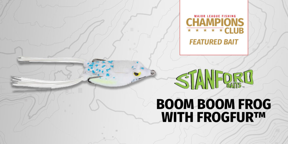 Image for Featured Bait: Stanford Baits Boom Boom Frog with Frogfur™