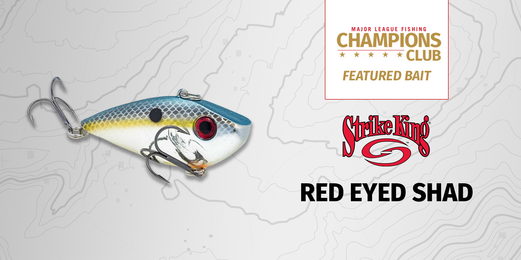 Featured Bait: Strike King Red Eyed Shad - Major League Fishing