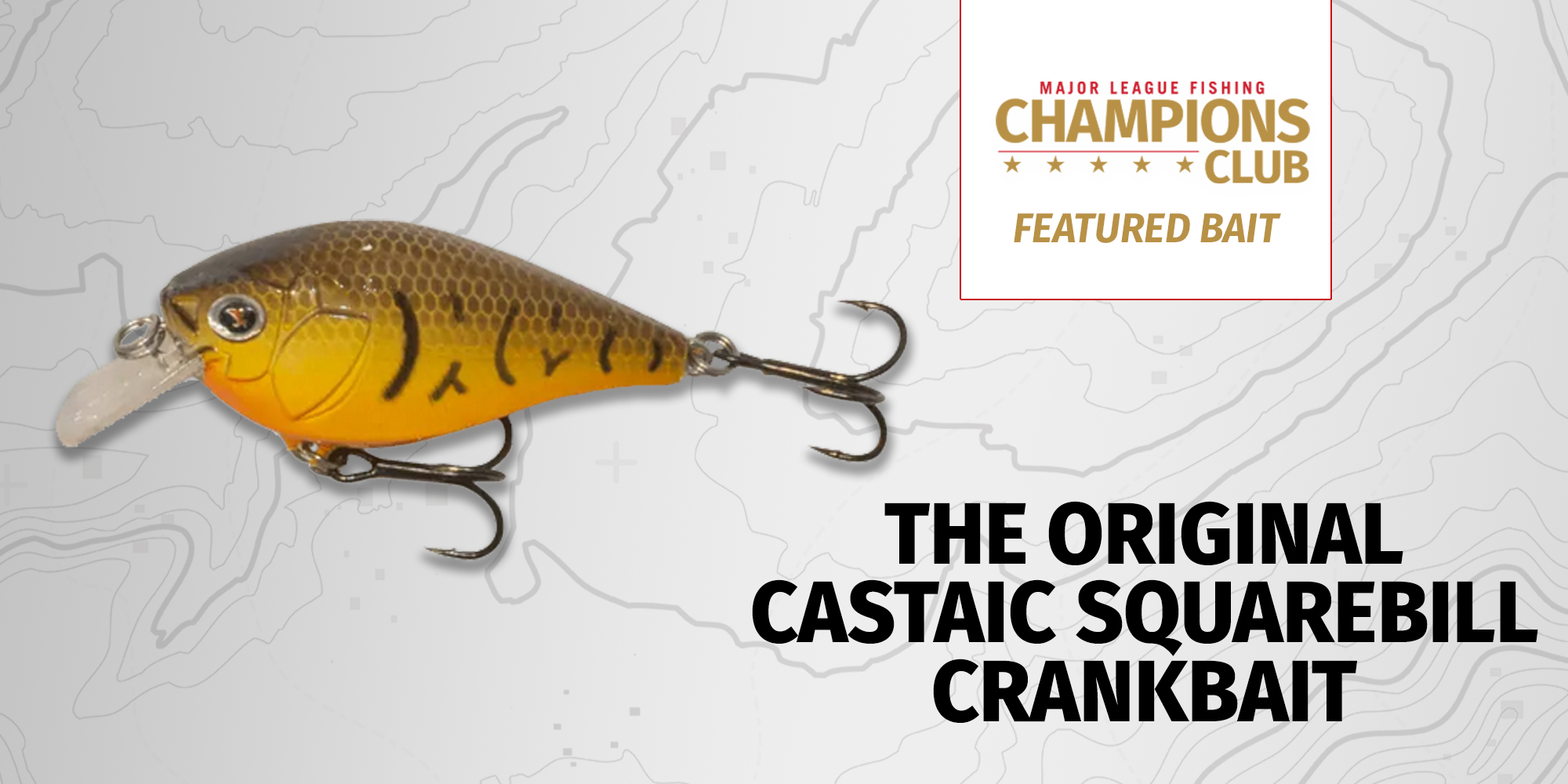 Featured Bait: The Original Castaic Squarebill Crankbait - Major