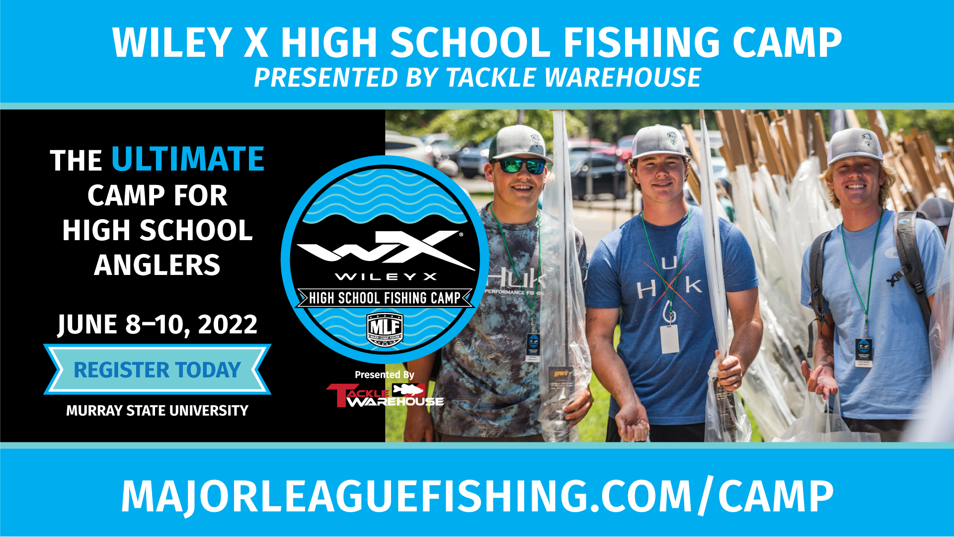 High School Fishing Camp Presented By Tackle Warehouse - Major League  Fishing