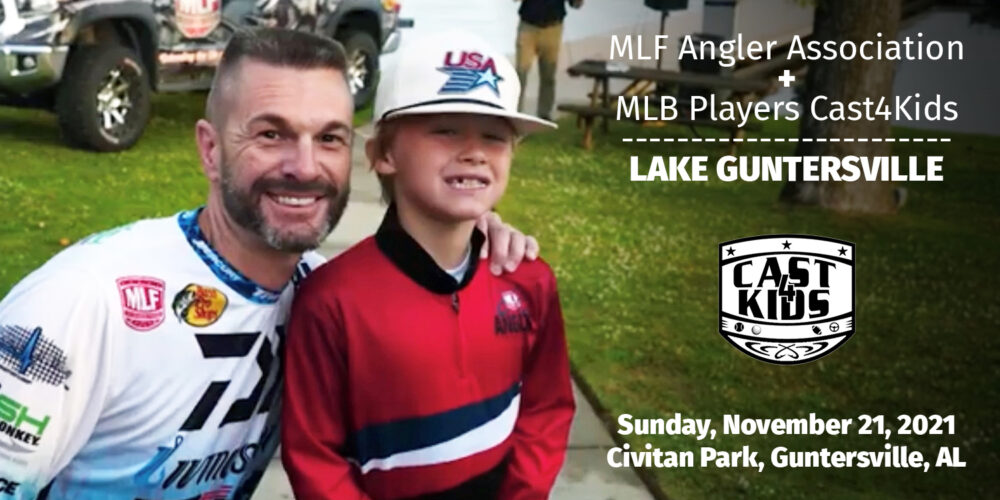 Image for MLF Angler Association Partners with MLB players to ‘Cast 4 Kids’ at Alabama’s Lake Guntersville