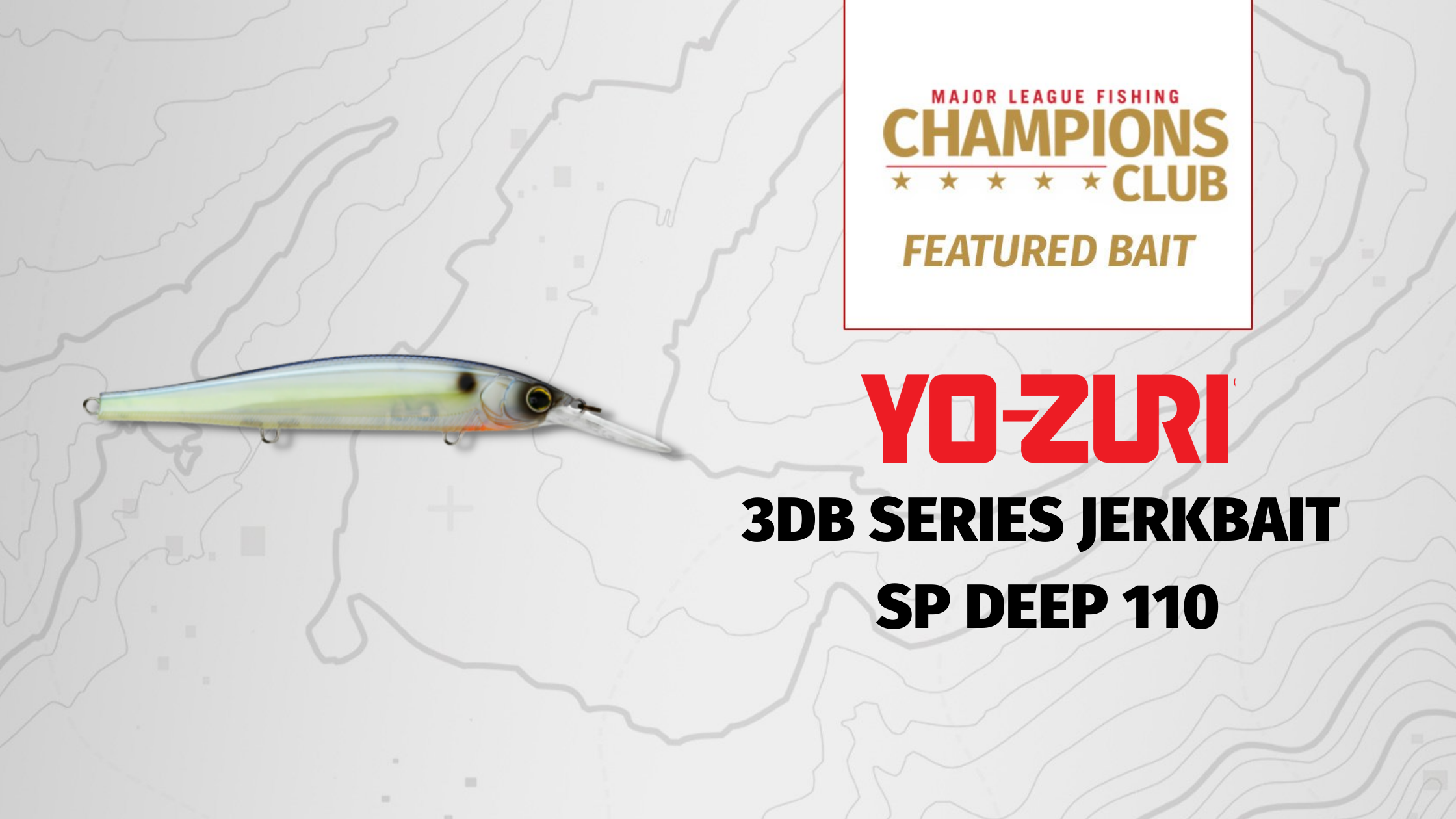 Featured Bait: Yo-Zuri 3DB Series Jerkbait SP Deep 110 - Major League  Fishing