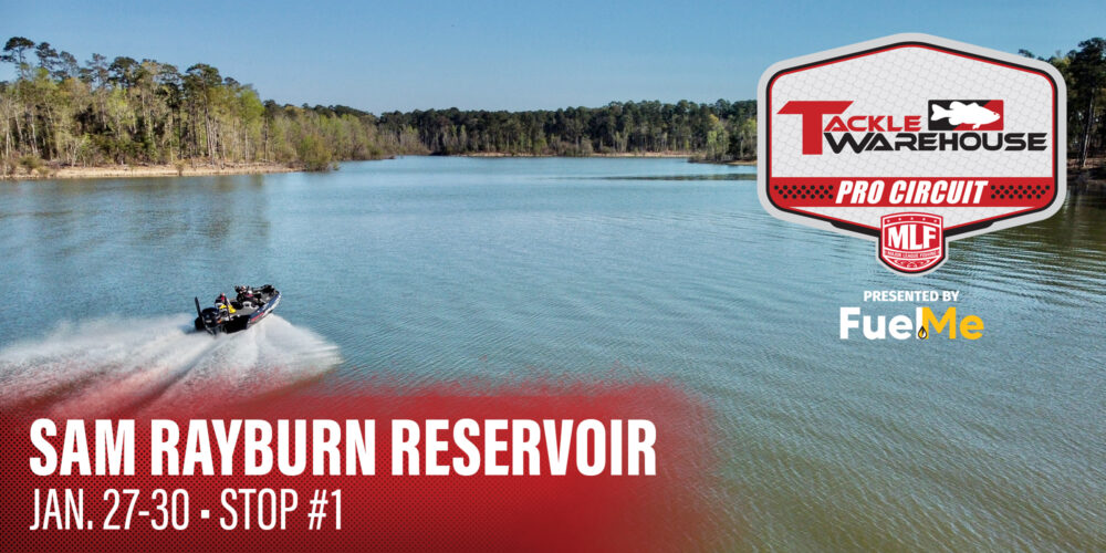 Image for 2022 Tackle Warehouse Pro Circuit Sam Rayburn Reservoir Preview