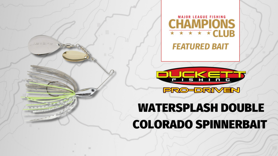 Image for Featured Bait: Duckett Baits Waterslash Double Colorado Spinnerbait