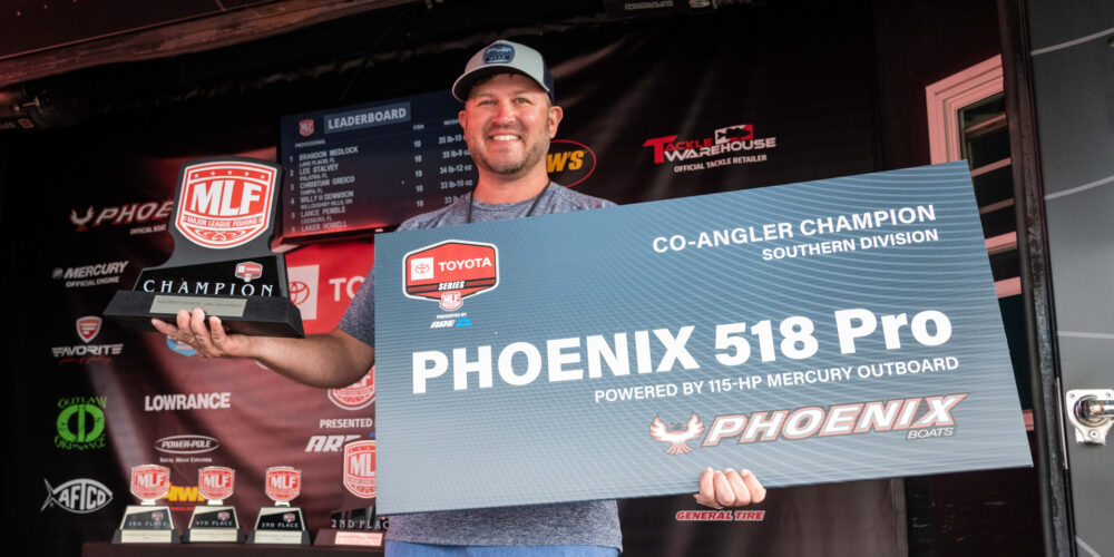 Image for Jones Notches Strike King Co-Angler Win by 2 Ounces at Okeechobee