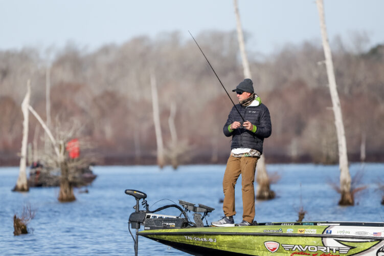 Image for GALLERY: MLF Pros Fight to Move Above the Toro Cut Line on Lake D’Arbonne