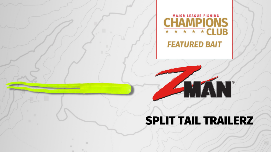 Image for Featured Bait: Z-Man Elaztech Split Tail Trailerz