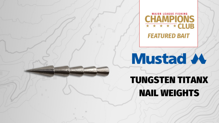 Image for Featured Bait: Mustad Tungsten TitanX Nail Weights
