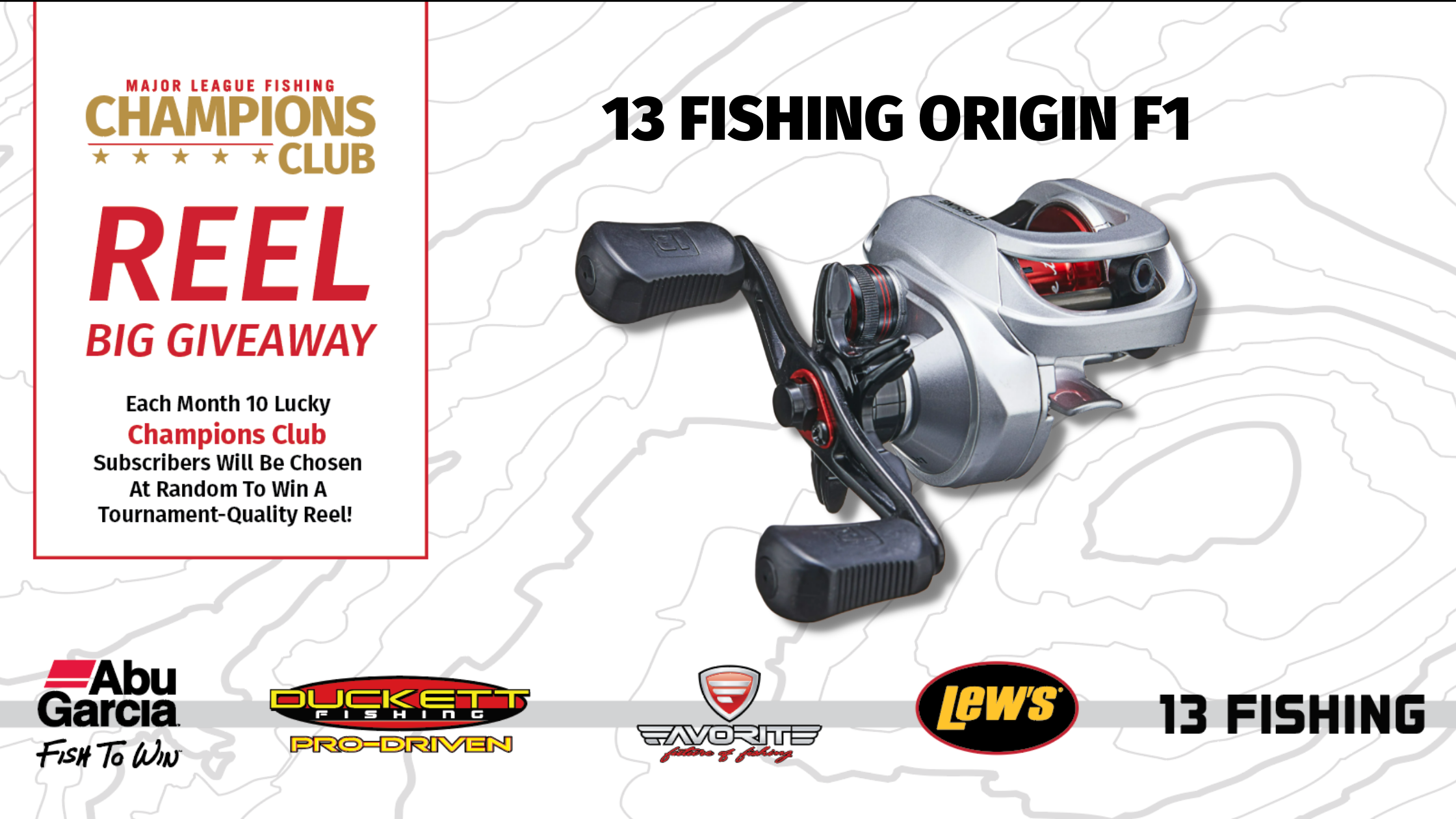 Featured Reel: 13 Fishing Origin F1 Casting Reel - Major League