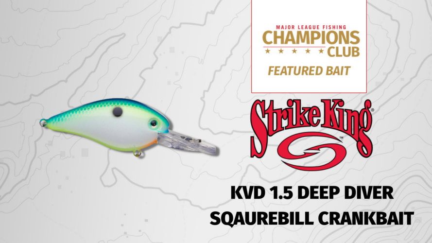 Image for Featured Bait: Strike King KVD 1.5 Deep Diver Sqaurebill Crankbait