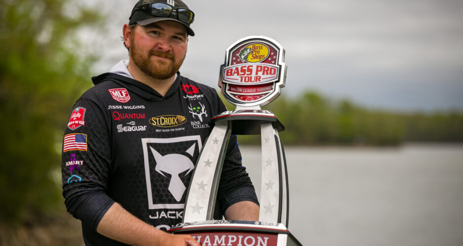 Image for Jesse Wiggins Wins Bass Pro Tour Bass Boat Technologies Stage Four Presented by Bass Cat