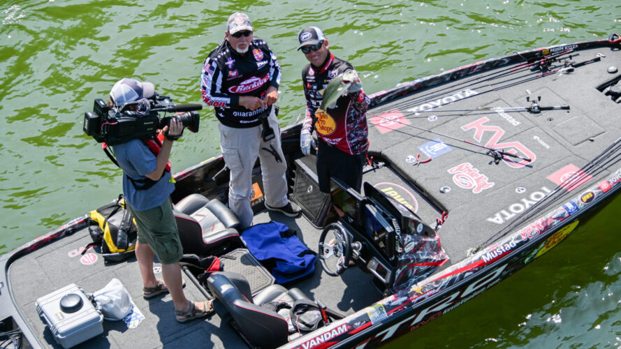 Image for No Surprises Here: VanDam Secures Championship Round Bid After Big Day on Watts Bar