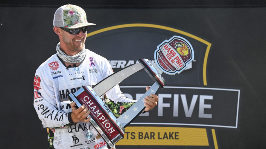 Image for Alabama’s Ryan Salzman Earns First Bass Pro Tour Win at General Tire Stage Five on Watts Bar Lake