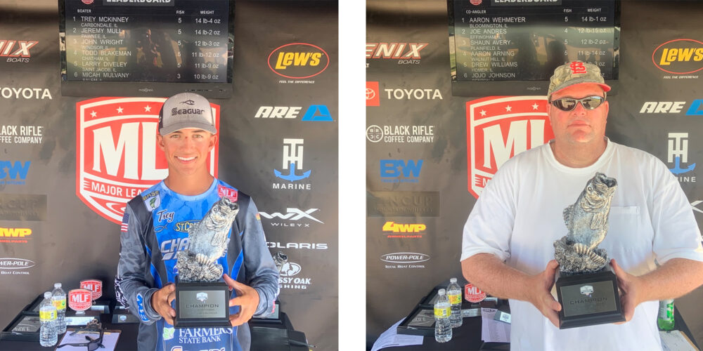 Image for Carbondale’s McKinney Wins Phoenix Bass Fishing League Event on Lake Shelbyville