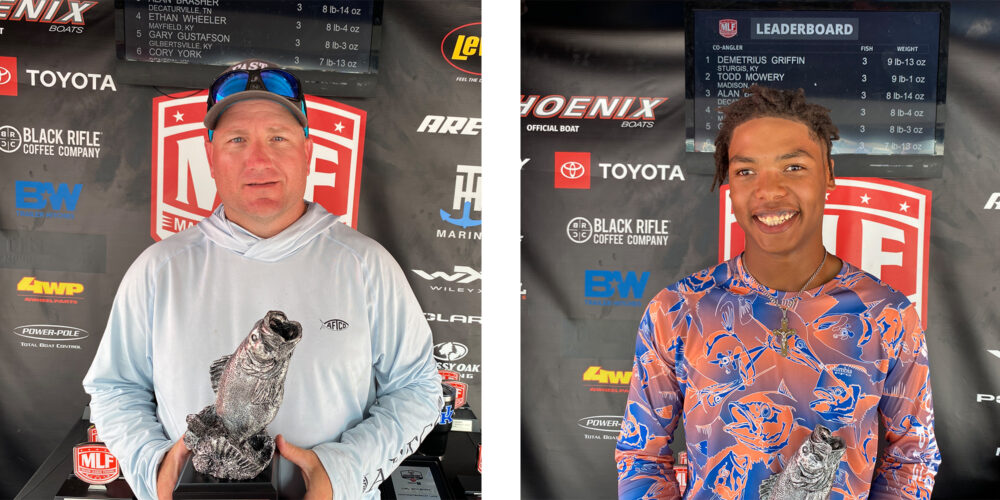Image for Mayfield’s Dowdy Wins Phoenix Bass Fishing League Event on Kentucky/Barkley Lakes