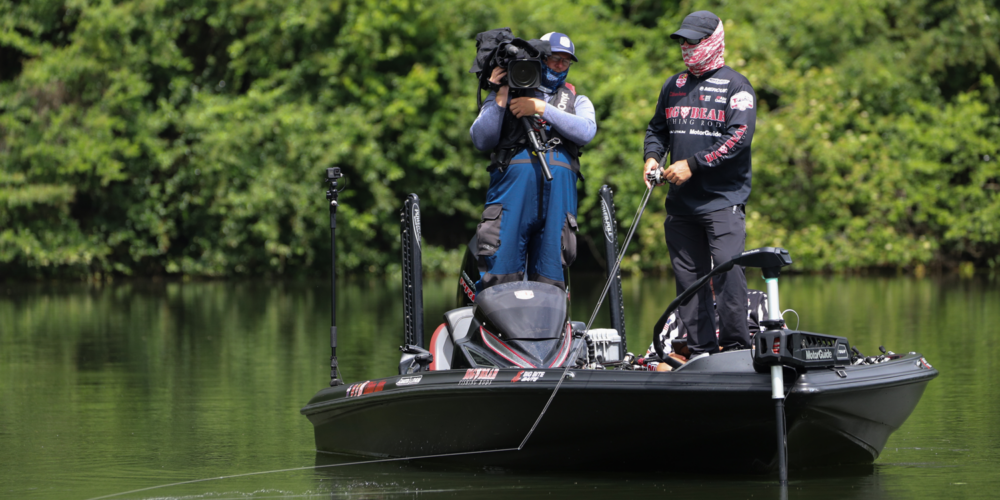 Image for Bass Pro Tour Rookie Clabion Johns Thinks Outside the Box for Frog Success