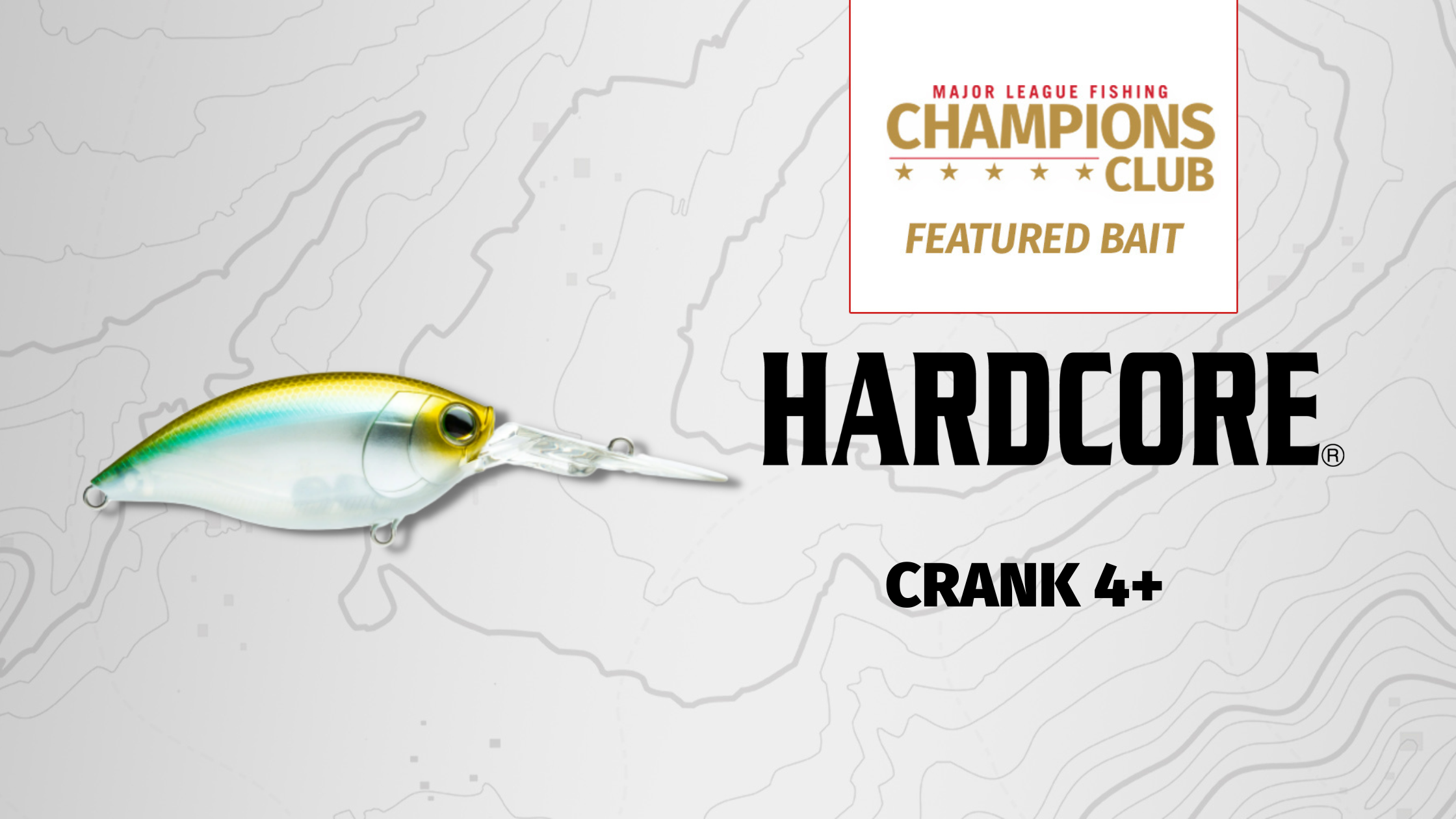 Featured Bait: Duel Hardcore Crankbait 4+ - Major League Fishing